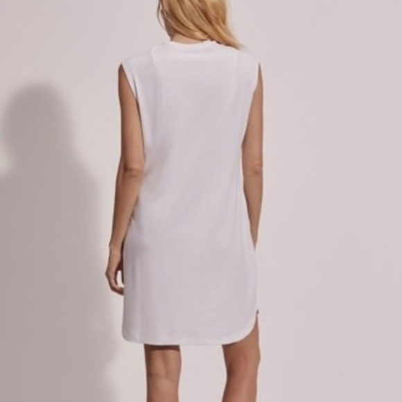Varley Naples White Sleeveless Dress - Picture 3 of 8